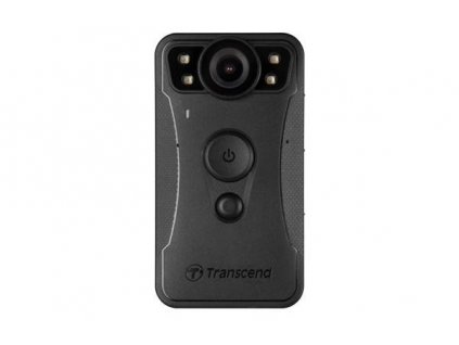 TRANSCEND osobní kamera DrivePro Body 30, 2K QHD 1440P, infra LED, 64GB paměť, Wi-Fi, Bluetooth, USB 2.0, IP67, černá