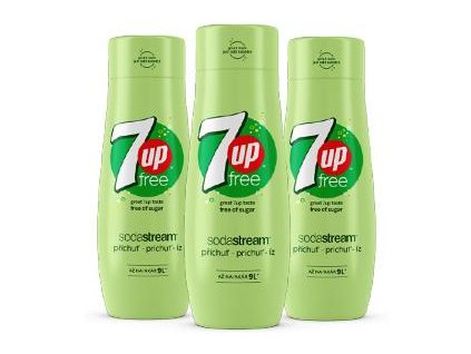 Sirup 7up free 440 ml (3 ks) SADA