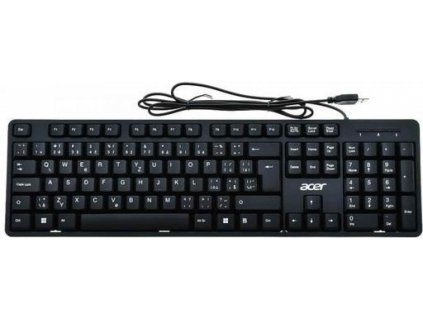 Acer klávesnice drátová USB, WIN, černá, CZ