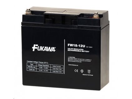 Batéria - FUKAWA FW 18-12 U (12V/18Ah - M5), životnosť 5 rokov