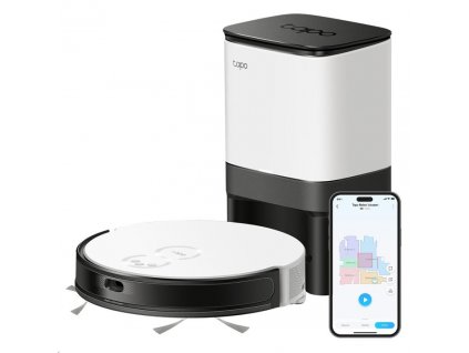 TP-Link Tapo RV20 Mop Plus robotický vysavač s mopem a stanicí (LiDAR, gyroskop, 2,4 GHz, BT)