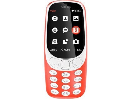 Nokia 3310 Dual SIM Červená