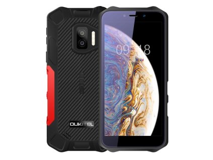 iGET Oukiteľ WP12 Pro Red odolný telefón, 5,5'' HD