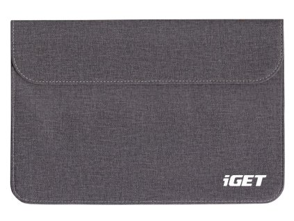 iGET iC10 - univerzálne púzdro do 10.1'' pre tablety, s magnetickým uzatváraním - šedočierna