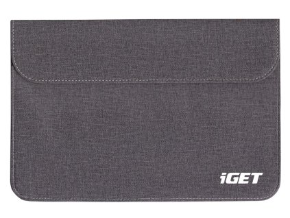 iGET iC10 - univerzální pouzdro do 10.1'' pro tablety, s magnetickým uzavíráním - šedočerná