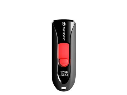 TRANSCEND Flash disk 32GB JetFlash®590K, USB 2.0 (R:16/W:6 MB/s) čierna