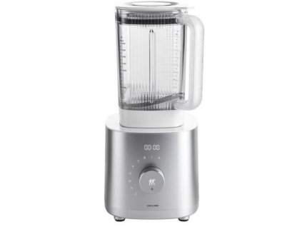 Zwilling ENFINIGY Pro stolní mixér, 1200 W, 7 programů, 12 rychlostí, 1800 ml, křídlové nože, stříbrná