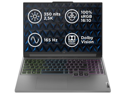 Lenovo Legion/Slim 5 16AHP9/R7-8845HS/16''/2560x1600/16GB/1TB SSD/RTX 4070/bez OS/Silver/3R