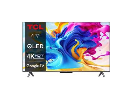 43C649 QLED 4K UHD SMART GOOGLE TV TCL