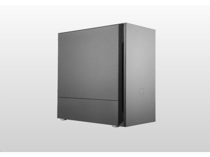 Cooler Master case Silencio S400 Steel, mATX, 2x 120mm Fan, Černá