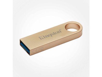 Kingston 512GB DataTraveler DTSE9, 3. Generace, USB 3.2, zlatá