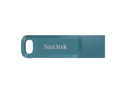 SanDisk Flash Disk 64GB Ultra Dual Drive Go, USB-C 3.2, Modrá