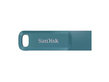 SanDisk Flash Disk 128GB Ultra Dual Drive Go, USB-C 3.2, Modrá