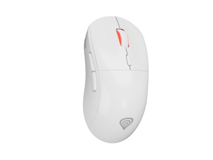 Genesis herná bezdrôtová myš ZIRCON XIII. biela/Herná/Optická/26 000 DPI/Bezdrôtová USB + Bluetooth/B