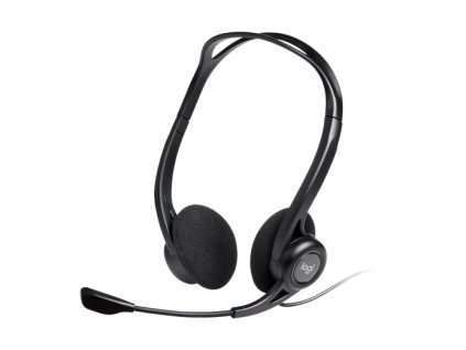 akcie Logitech PC 960 Stereo Headset, USB _