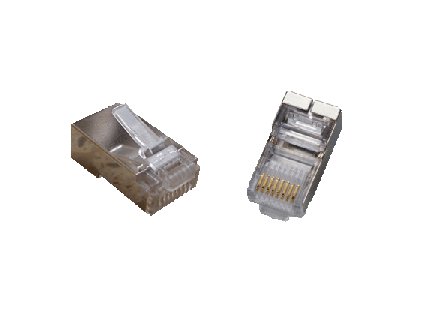 DATACOM Konektor RJ45 STP Cat5e 8p8c 100 ks, pre drôt