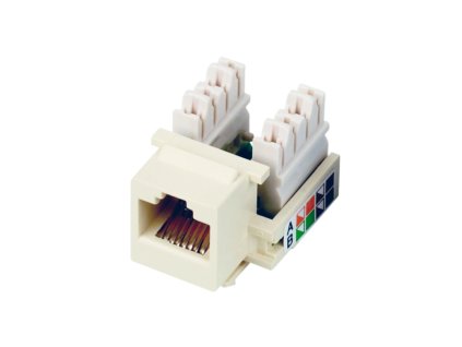 DATACOM Keystone cat5E white UTP