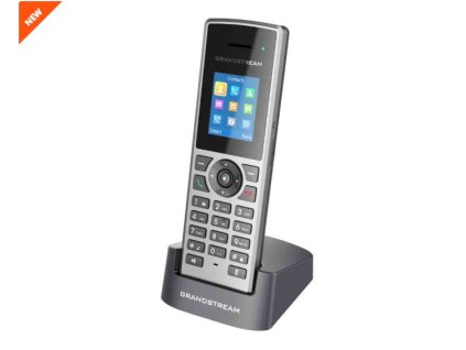Grandstream DECT rúčka DP722, 1,8'' TFT bar. displej, 3.5mm jack, Micro-USB, 3cest. audiokonf.