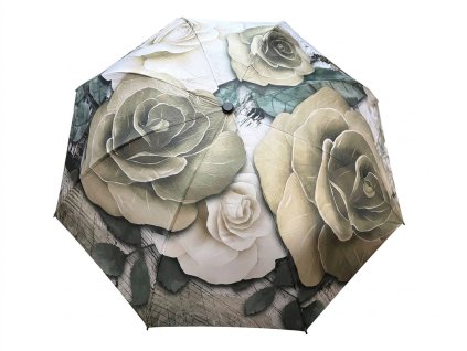 skladaci dazdnik rose elegance zelena1