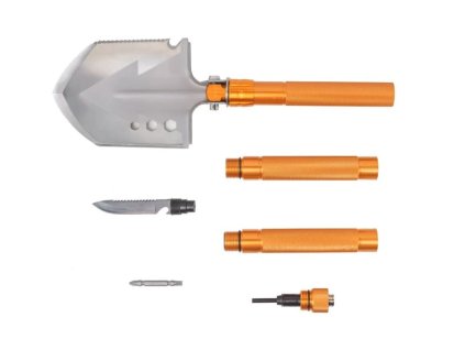 Outdoor multifunkčná lopata Tactical SAND Orange5