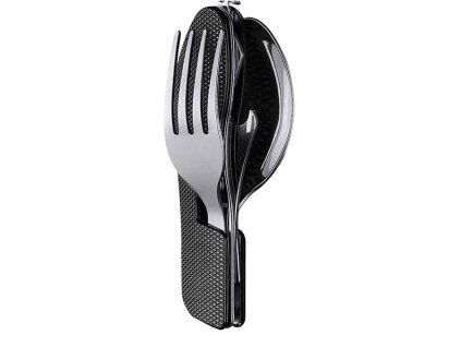 Outdoor Camping set príbor Black s puzdrom1