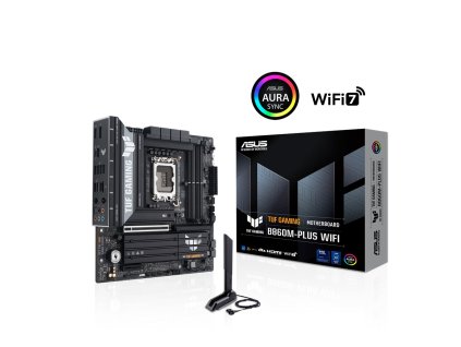 02 mATX TUF GAMING B860M PLUS WIFI with box AURA s