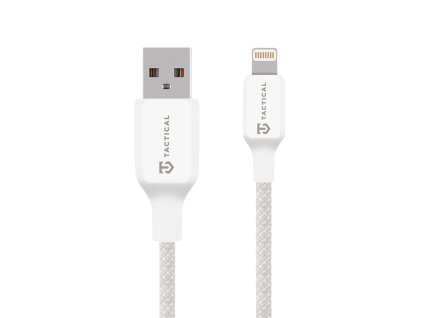 Tactical Stitch Thread Cable USB-A/Lightning 1m White