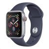 COTECi silikonový sportovní náramek pro Apple watch 42 / 44 mm půlnoční modrá