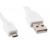 GEMBIRD kábel microUSB - USB, 1m, biely