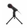 Stolní mikrofon C-TECH MIC-01, 3,5'' stereo jack, 2.5m