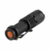 MFH LED CREE vojenská taktická baterka 10cm, nabíjacia, zoom (2)