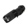 MFH LED CREE vojenská taktická baterka 10cm, nabíjacia, zoom (1)