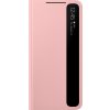 Samsung Flipové pouzdro Clear View pro S21+ Pink