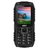 iGET Defender D10 Black - odolný telefon IP68, DualSIM, 2500 mAh, BT, powerbanka, svítilna, FM, MP3