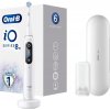 Oral-B iO Series 8 White Alabaster elektrický zubní kartáček, magnetický, 6 režimů, časovač, tlakový senzor, pouzdro