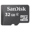 Sandisk/micro SDHC/32GB/18MBps/Class 4/+ Adaptér/Čierna