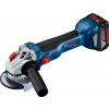 BOSCH GWS 18V-10, akumulátorová úhlová bruska, 9.000 ot/min, 125 mm