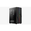 AEROCOOL skříň Mecha, Mid tower, 2x USB 3.0, 2x audio, bez zdroje