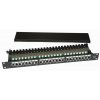 19" Patch panel osazený 19" 1U 24 FTP Cat 6