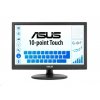 Dotykový displej ASUS LCD 15.6" VT168HR Touch 1366x768 220cd lesklý, HDMI 10-bodový multidotykový, USB, WLED/TN VESA 75