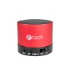 C-TECH repro SPK-04R, bluetooth, červené