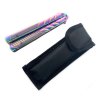 Tréningový Motýlik Hrebeň %22Massive Rainbow%22 – Balisong Fade (163g) s puzdrom7