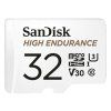 SanDisk High Endurance MicroSDHC 32 GB (Class 10) + Adaptér