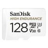 SanDisk High Endurance MicroSD 128 GB (Class 10) + Adaptér