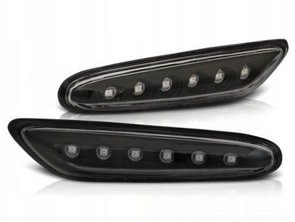 SMĚRY BMW E46 / E60 / E87 / E90 BLACK LED