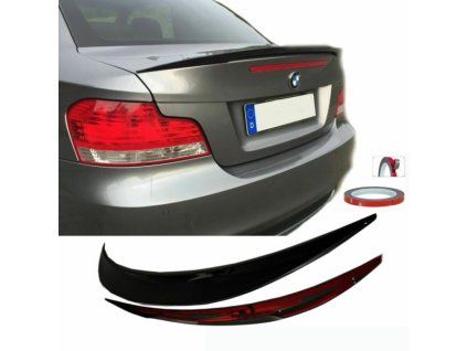 SPOILER BMW E82 2D PERFORMANCE ABS LESKLÁ ČERNÁ