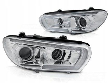 REFLEKTORY PRO VW SCIROCCO 2008–2014, CHROMOVANÉ LED