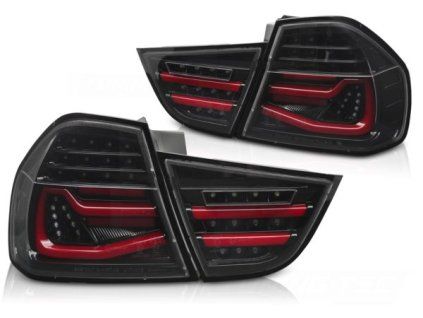 LED svítilny pro BMW E90 (2009–2011) – černý LED panel