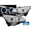 BMW E60/E61 03-07 ANGEL EYES CCFL CHROME LED INDIC