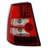 LED žárovky VW Golf / Bora červené a bílé LED COMBI
